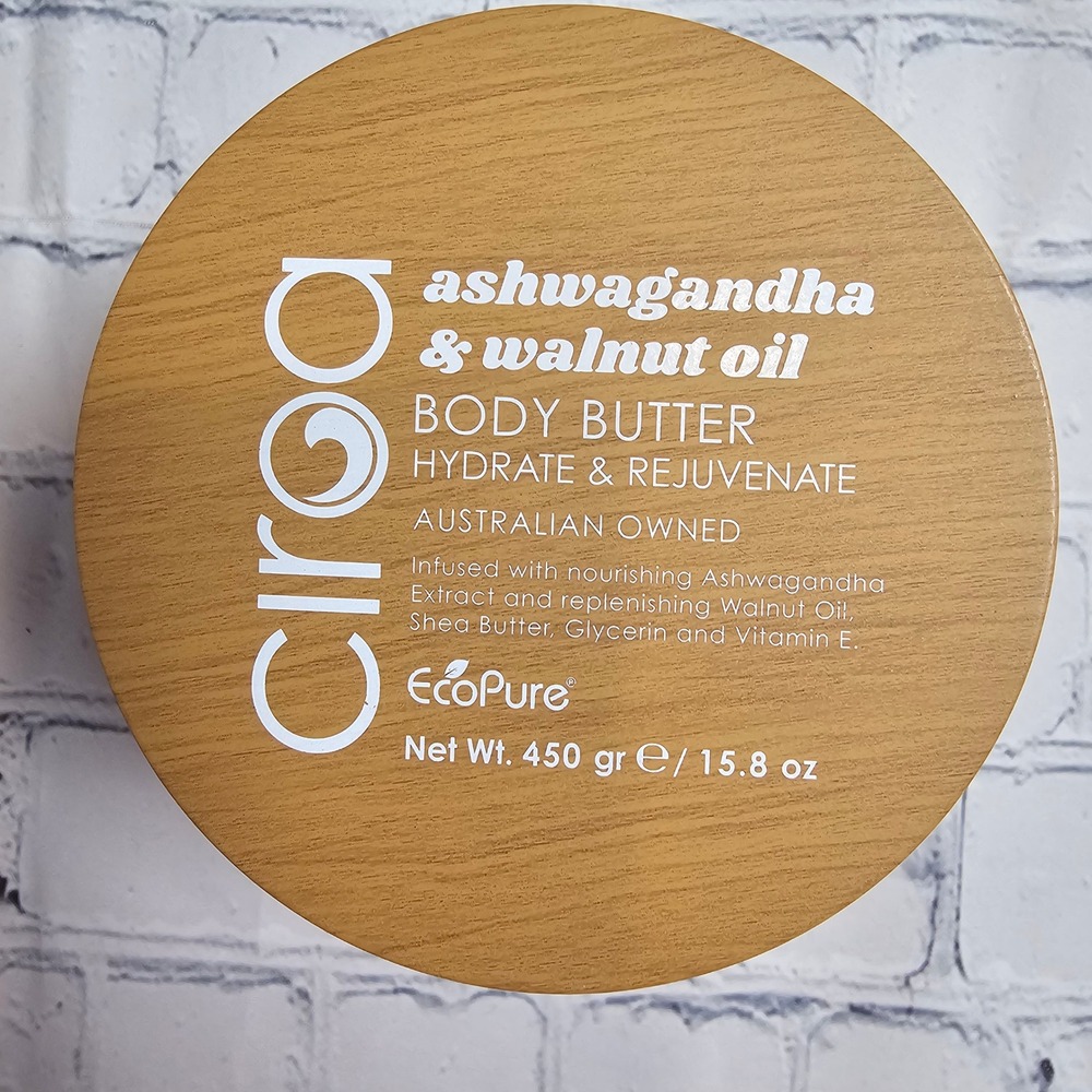Ciroa Beauty Ashwagandha & Walnut Oil Body Butter Hydrate & Rejuvenate 15.8oz
